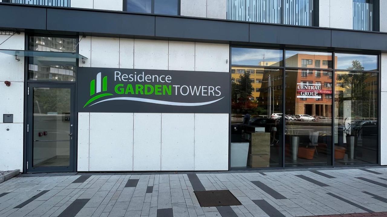 Residence Garden Tower - 8 Min Do Centra, Garaz Praga Exterior foto
